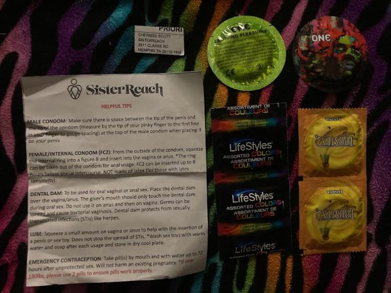 Free Condoms samples from  SisterReach