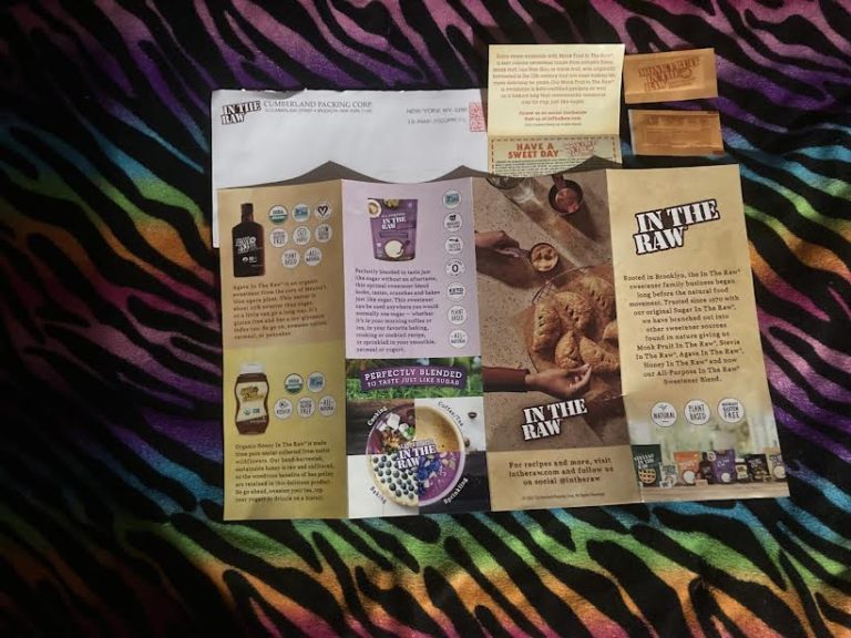 Free InTheRaw sweetener Sample