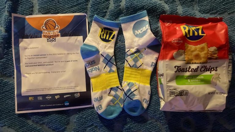 Instant Winner in the 2022  Nabisco – Bring the Family Together sweepstakes
