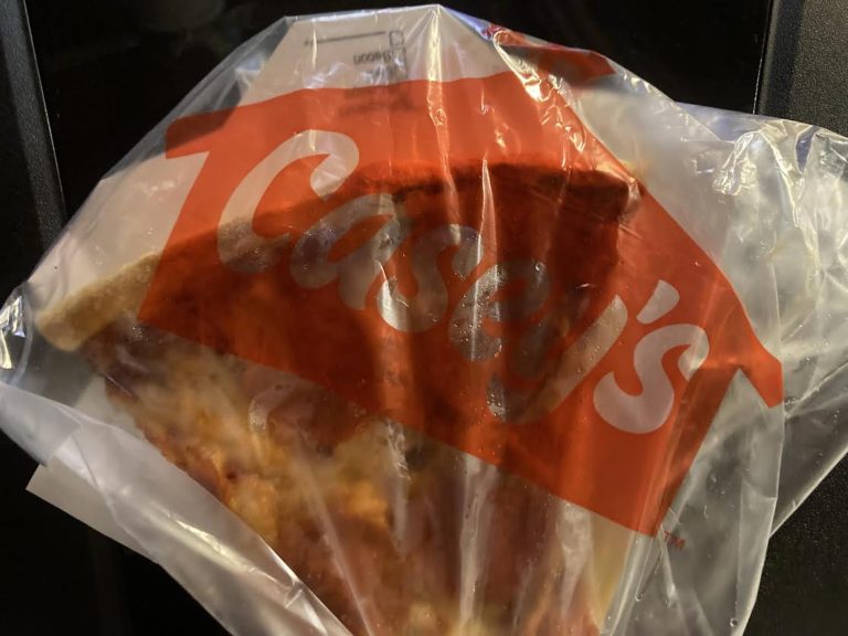 Free slice of  #Caseyspizza   at Casey’s  General Store