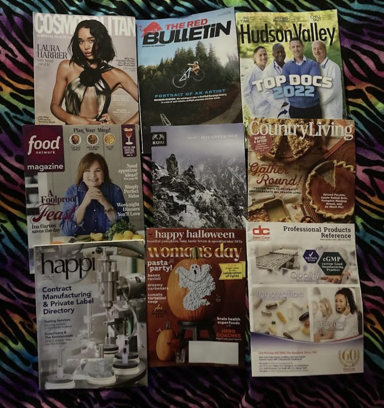 📬 10-11-2022 FREE mail 👙 Cosmopolitan 🚴 The Red Bulletin 🏥 Hudson Valley 🍋 Food Network 🏂 Kuiu 🎂 County Living 💉 Happi 🎃 Woman’s Day 💊 Dee Cee 👻