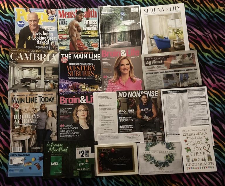 📬 10-17-2022 FREE mail 👪 People 🏋 Men’s Health 🔌 The Cooperative Connection 💺 Serena & Lily 🎃 Cambria Style 👻 The Main Line 🤓 Brain & Health Spanish English 🐖 Wabash Valley Ag News 💡 Main Line Today  😋 Bobo’s offer 🚬 Kool coupon 💌 The Gallery Collection card samples 💀