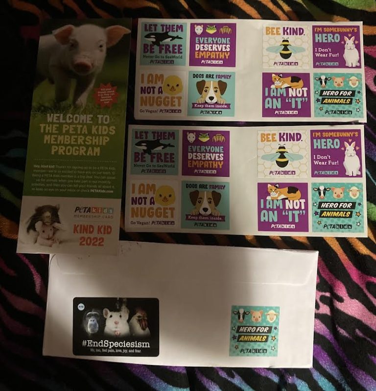 Free  Kind Kids 2022 Membership Program Card from   PETA Kids