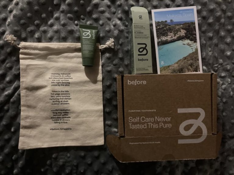 Free Before Super Mint Toothpaste Sample