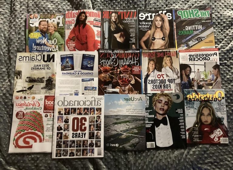 📬 11-19-2022 FREE mail 🏎 The Shop 👙 Allure👗 Vanity fair 🏃 Woman’s Health 👪 People 🍶 Progressive Grocer 🏥 Mainline Today 🍷 Garden & Gun 📆 Bokers .com offer💸 NU Claims 🏂 Outside 🕴 G Q 🌏 Arc User 🚬 Cigar Aficionado 🍥 Food Network magazine 🎄