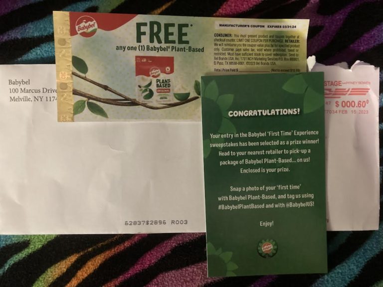 Babybel Contest Win