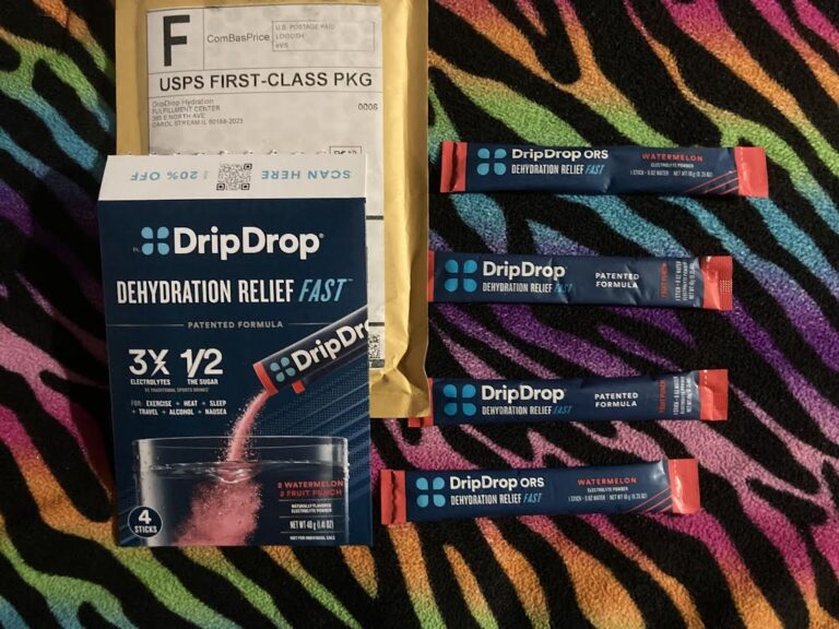 Free  Drip Drop Hydration  Mix Samples