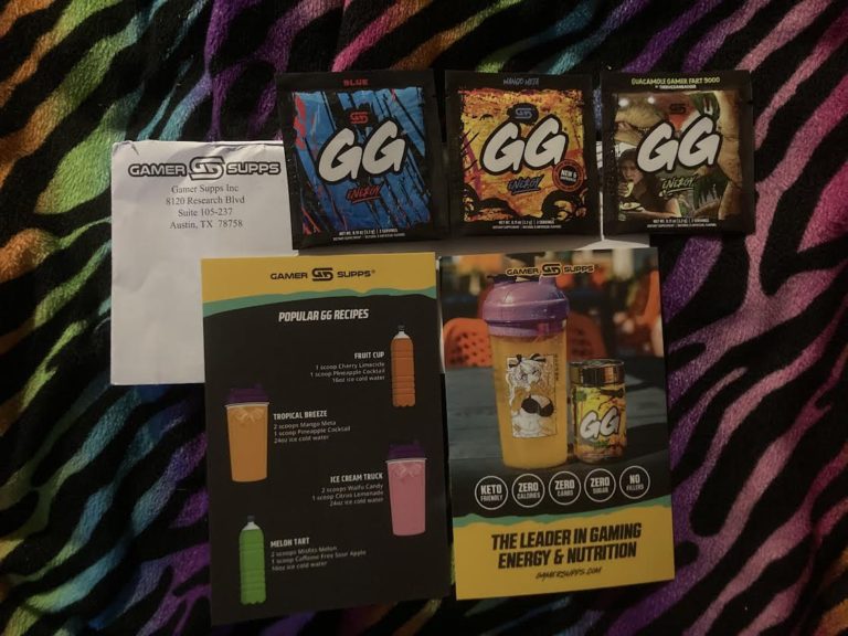Free Gamer Supps   energy drink mixes