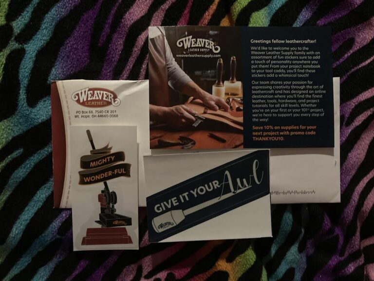 Free   Weaver Leather stickers