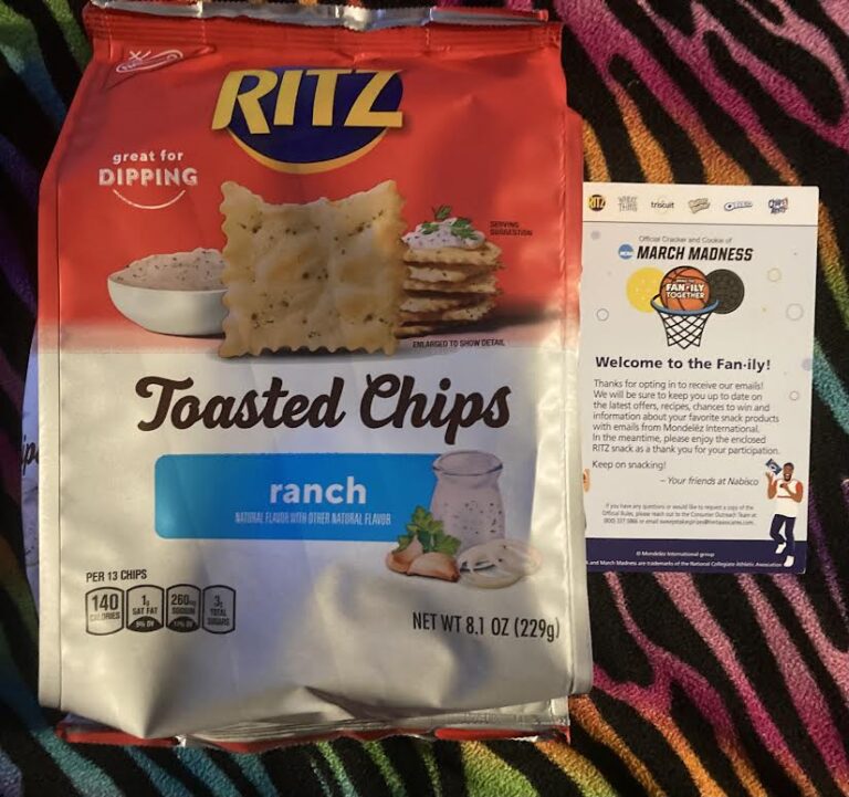 Ritz Ranch Toasted Chips from  Nabisco & Fan•ily  March Madness Contest