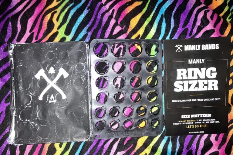 Free Manly Ring Sizer