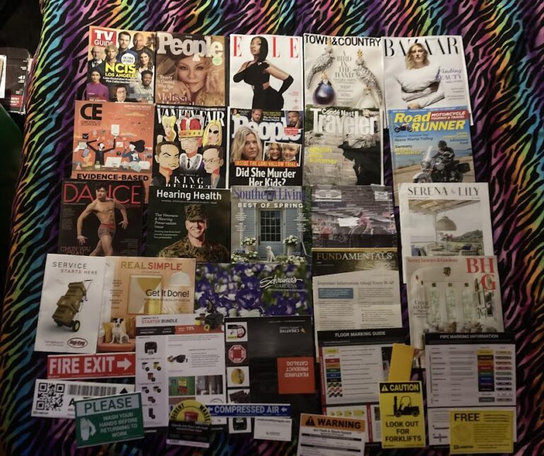 📬 5-8-2023 Free mail 👙 Women’s Health 🐄 Country Living 🐈🐕 Paw Print 💡 Store Brands 🏋 Men’s Health 👿 Beyond Today 👪 People 💄 Cosmopolitan 🚬 Cigar Aficionado ⛪ The Voice of the Martyrs 🌳 Lumberman’s   🏡 Dwell 🐣 Ducks Unlimited  🗾 Experience Madison Indiana 📚