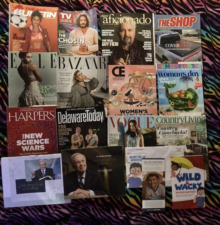 📬 7-22-2023 Free mail ⚽ The Red Bulletin 📺 T V guide 🚬 Cigar Aficionado 🚚 The Shop 👗 Elle 👘 Harper’s Bazaar 💊 C E 🍉 Woman’s Day 💉 Harper’s 🍷 Delaware Today 👙 Vogue 😋 Country Living ⛪ In Touch Ministries  🌩 Wild & Wacky Weather Watchers Fun pack 📚