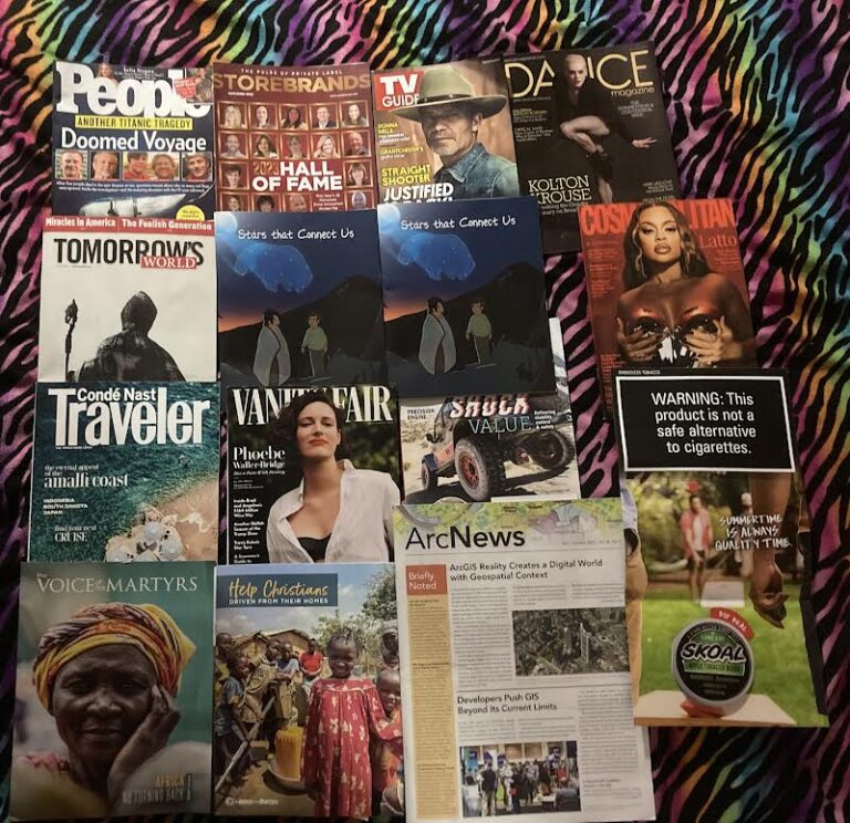 📬 7-01-2023 Free mail 👪 People 🏪 Store Brands 📺 TV guide 💃 Dance 🗡 Tomorrow’s World 🌃 Stars that Connect Us 💁 Cosmopolitan 🏖 Conde Nast Traveler 👗 Vanity Fair 🏎 The Shop 🚭 Skoal coupons ⛪ The Voice of the Martyrs 🌆 ArcNews 📚