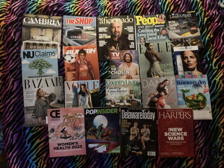 📬 7-29-2023 Free mail 💺 Cambria Style 🚚 The Shop 🚬 Cigar Aficionado 👪 People 👞 New Pig Leak & Spill 🤑 NU Claims 👙 The Red Bulletin 📺 T V Guide 👗 Elle 🌞 Laroche Posay  SPF 70 sample 👕 Harper’s Bazaar 🎽 Vogue 🐄 Country Living 👯 Dance 🍉 Woman’s Day 🙇 CE 🐢 The Pop Insider 🍷 Delaware Today 🍎 Harper’s 📚