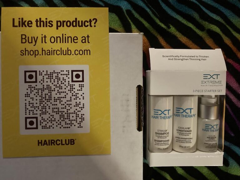 Free HairClub   EXT Hair Therapy samples