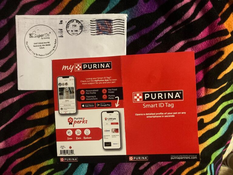 Free Purina Smart ID Tag