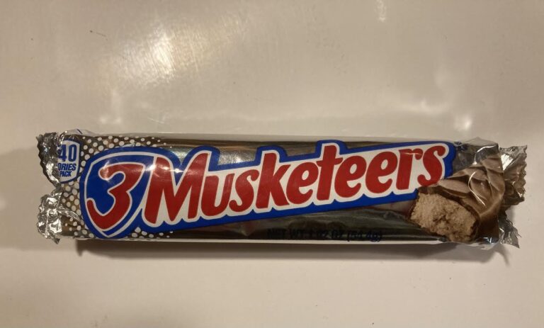 Free   3 Musketeers   Candy  Bar at Casey’s General Store