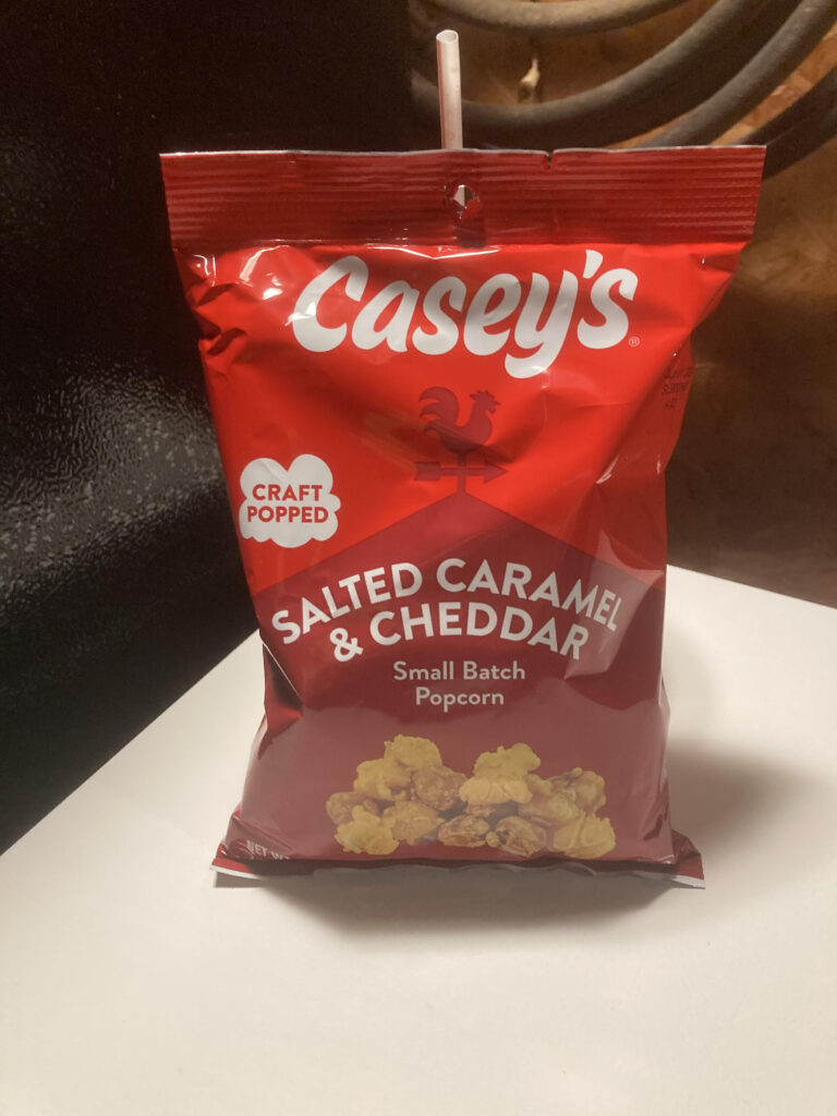 Free  Casey’s General Store Popcorn