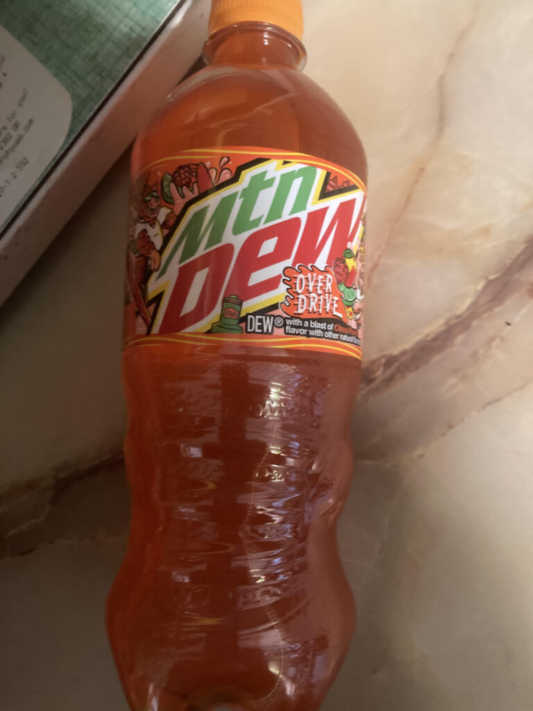 Free  MT.Dew Over Drive   from  Casey’s General Store