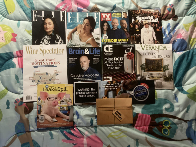 This weeks Free mail