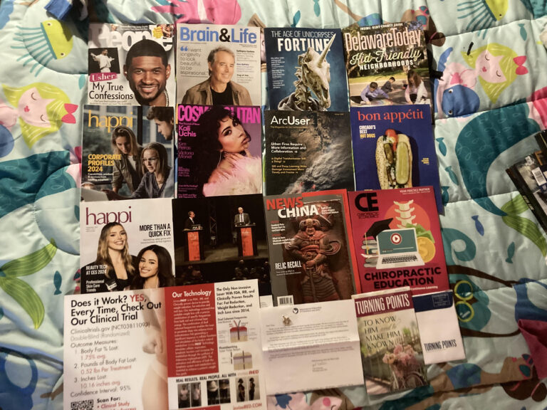 This weeks mail 2-16-2024