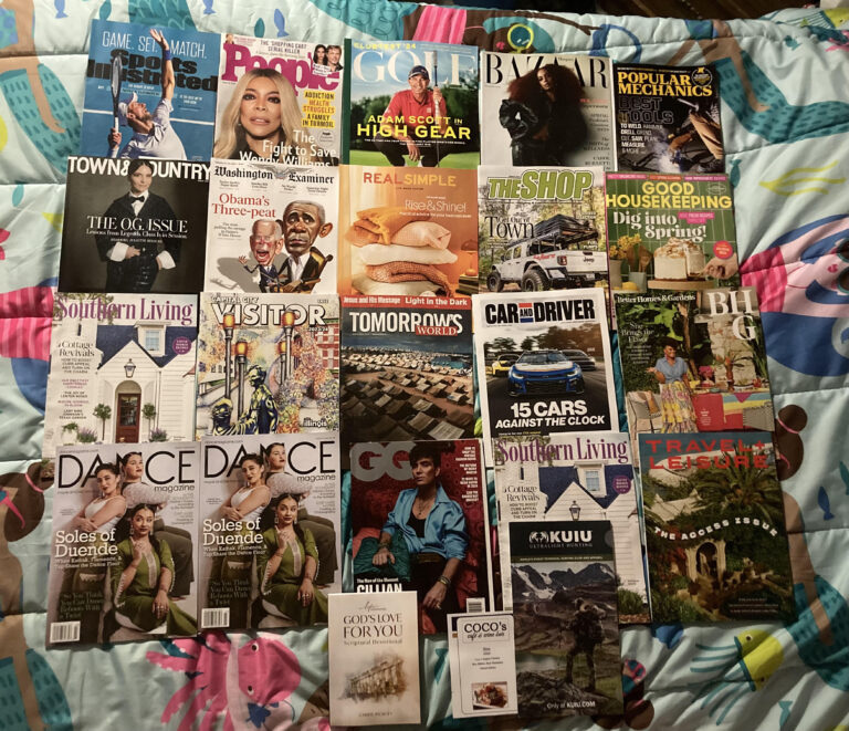This weeks magazines 3-01-2024