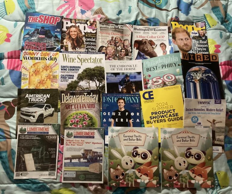 📬 Weeks worth of mail