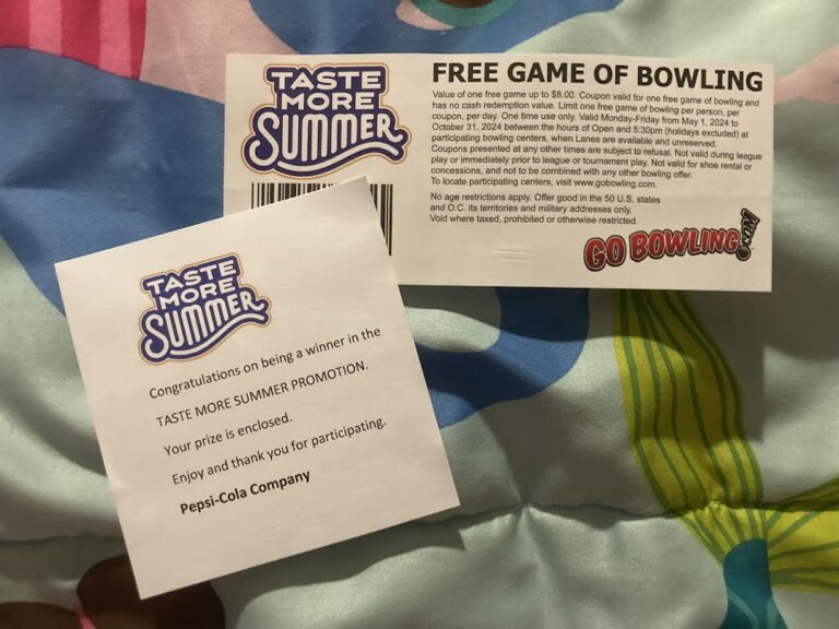 Winner in the  Taste More Summer Promotion