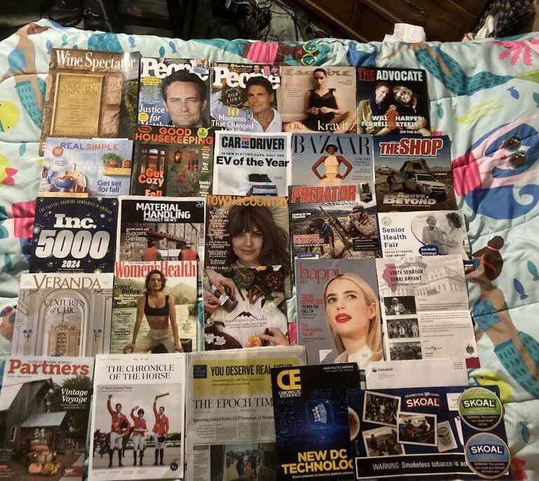 This weeks mail  08-14-2024