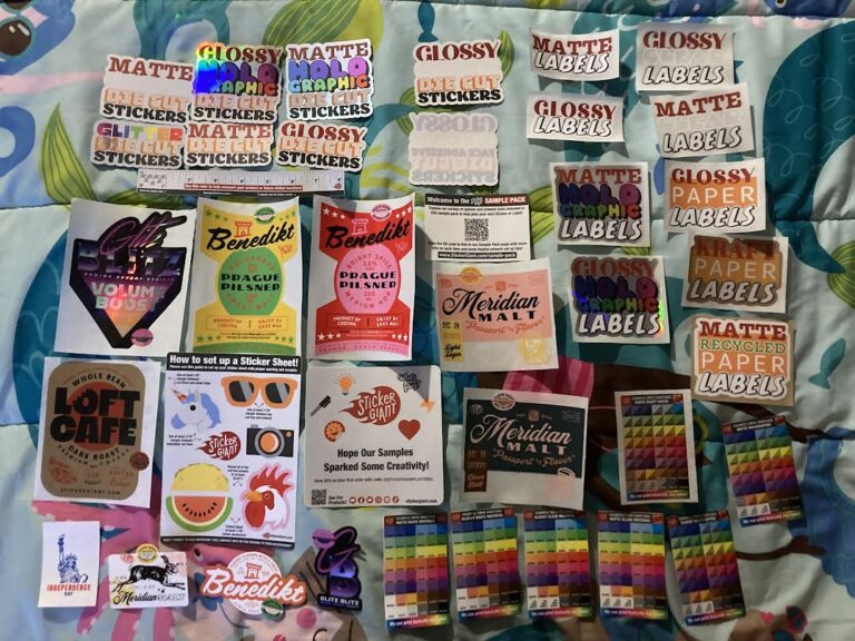 Free stickers from Sticker Giant