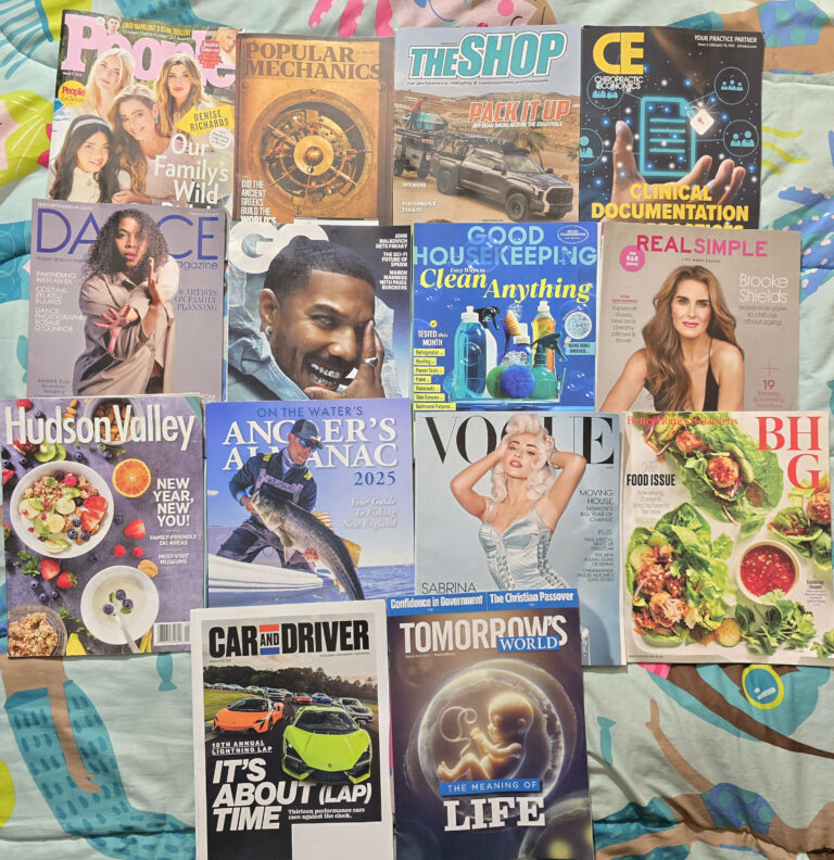 March 1/2025 This week’s Free mail
