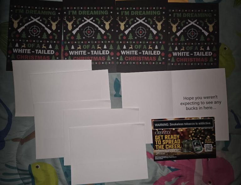 Free  Grizzly Christmas Cards