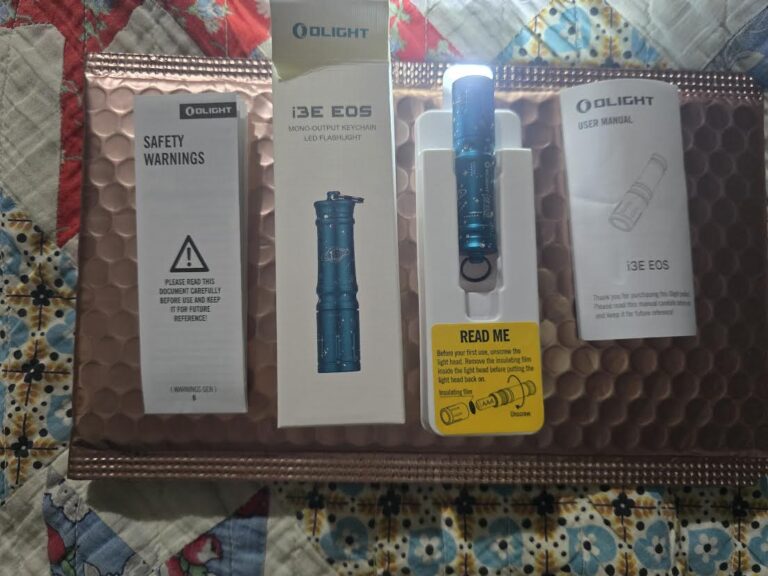 Free Olight Flashlight