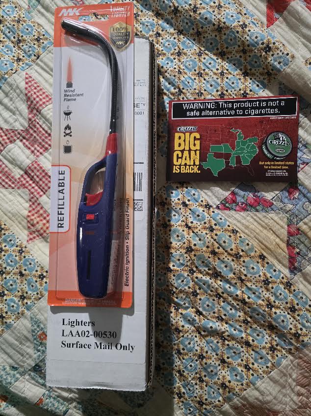 Free Refillable Lighter from Grizzly