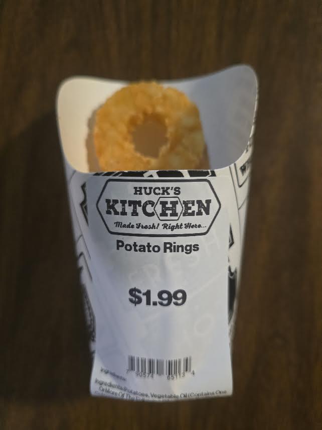 Free Potato Rings from Huck’s