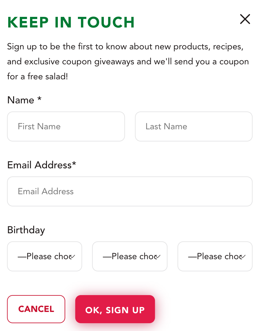 Free Bag of Fresh Express Salad • Free Stuff Times • Coupons